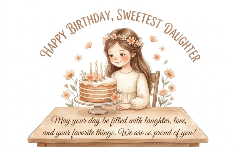 Birthday Wishes for Daughter