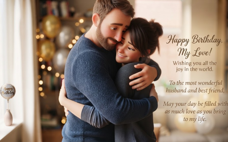 Birthday Wishes for Husband