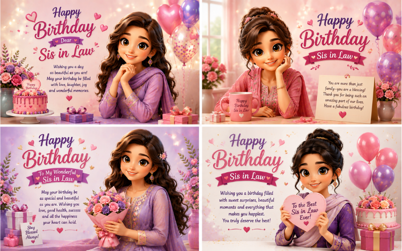 Birthday Wishes for Sister-in-Law