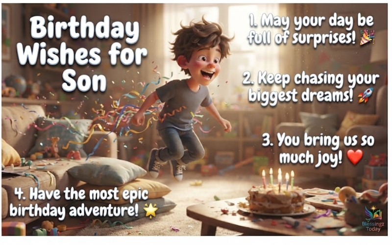 Birthday Wishes for Son