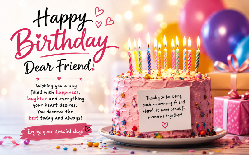 Birthday Wishes for a Friend