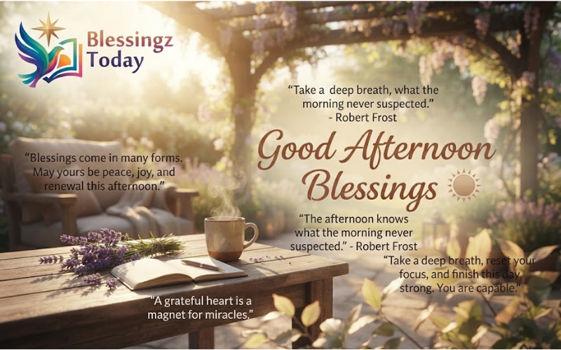 Good Afternoon Blessings