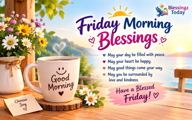 Friday Morning Blessings