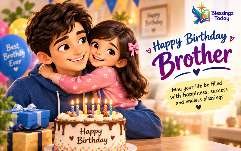 Heart Touching Birthday Wishes for Brother