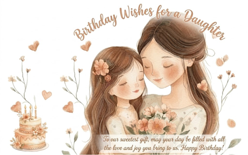 Birthday Wishes for Daughter