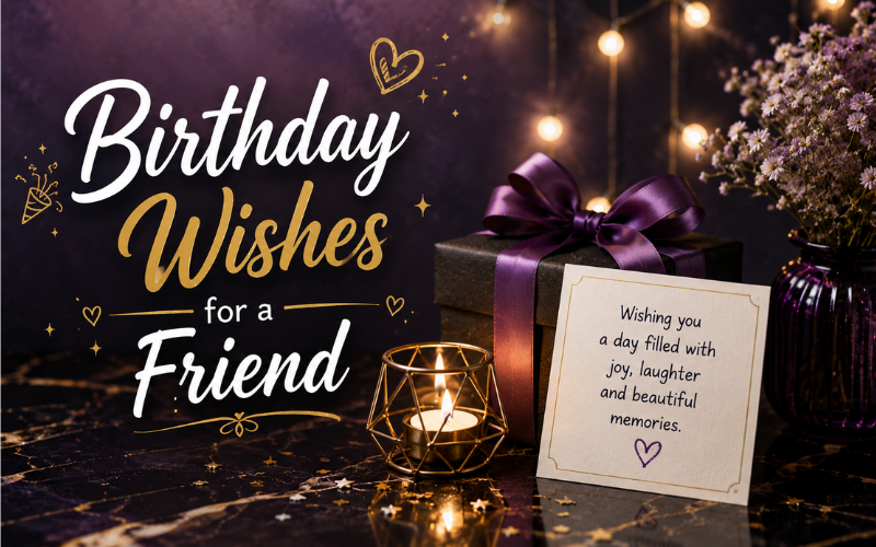 Birthday Wishes for a Friend