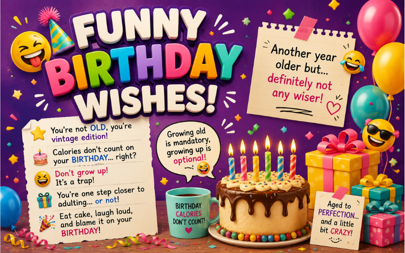 Funny Birthday Wishes