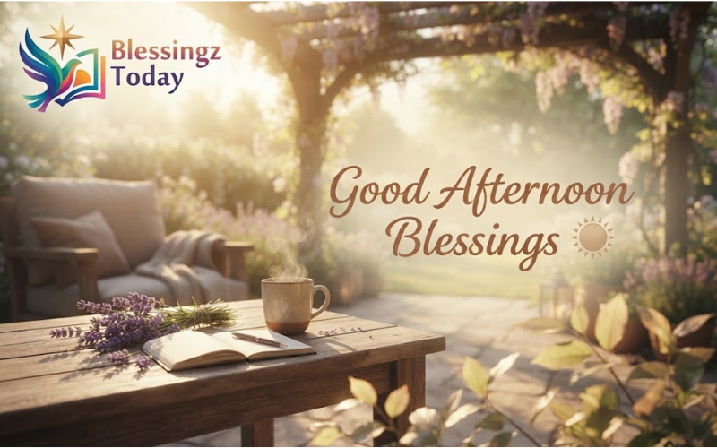 Good Afternoon Blessings