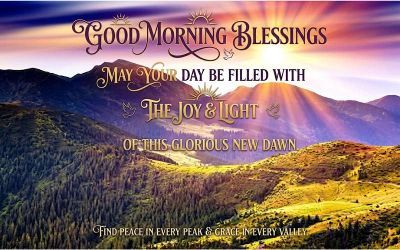 Good Morning Blessings